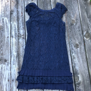 Jessica Simpson Dress Navy‎ Blue Women’s Size 4